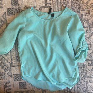 Teal Work Shirt